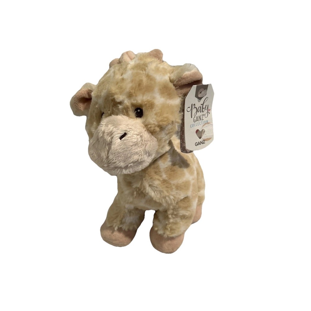 Baby Ganz Lovey Lovie Cream Tan Yellow Giraffe Plush Stuffed Animal Toy,‎ 8"